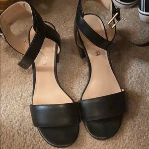 Black Unisa Mini Heels